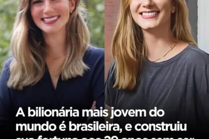 A bilionária mais jovem do mundo é brasileira, e construiu sua fortuna aos 29 anos sem ser herdeira