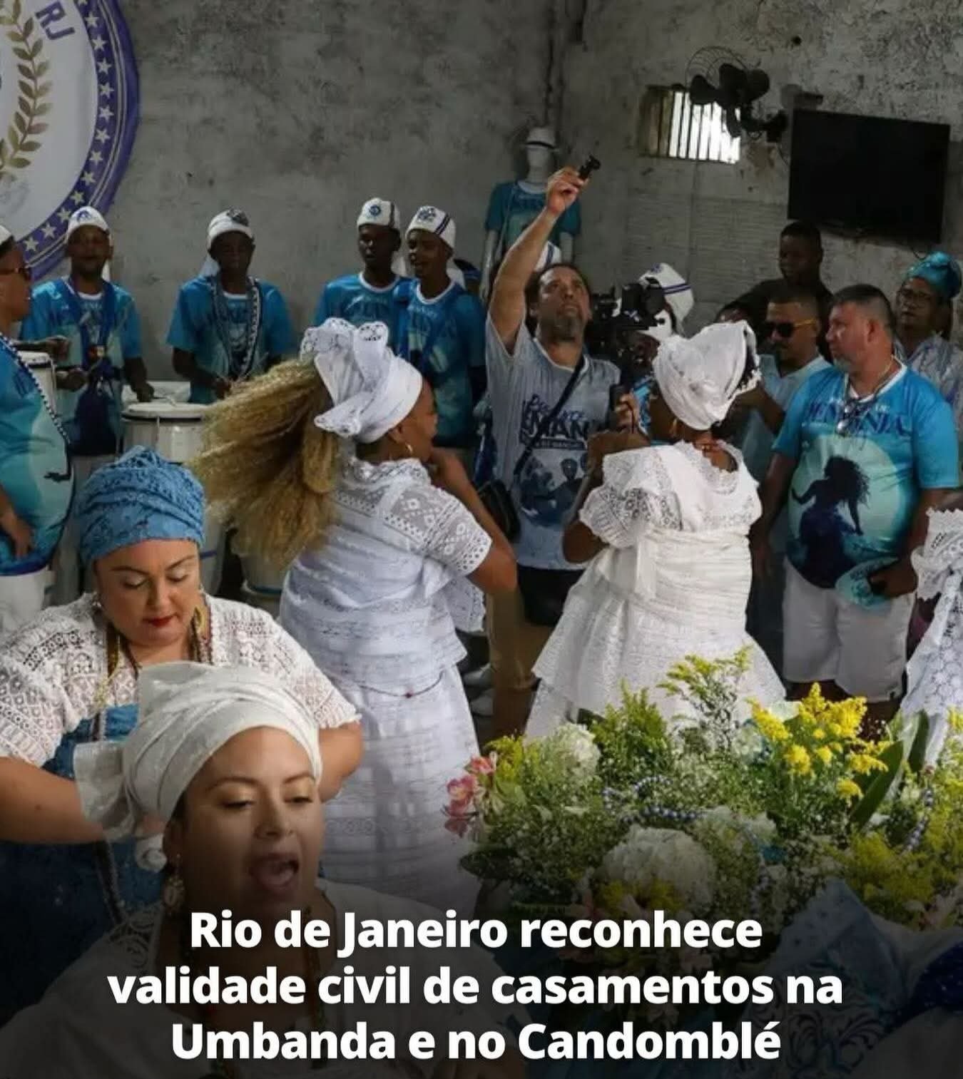 Rio de Janeiro reconhece validade civil de casamentos na Umbanda e no Candomblé