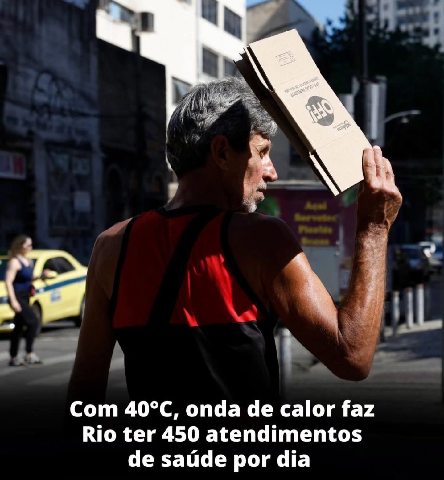 Com 40°C, onda de calor faz Rio ter 450 atendimentos de saúde por dia