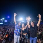 Diego Cabral e João de Nadegi comemoram o sucesso do Pernambuco Meu País Verão em Camaragibe