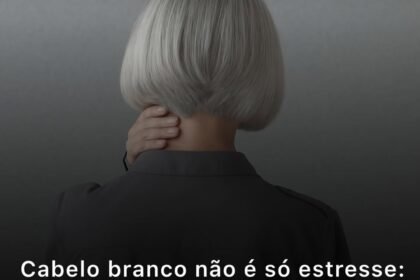 Cabelo branco não é só estresse: é uma defesa contra o câncer !