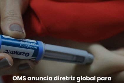 OMS anuncia diretriz global para uso de ‘canetas’ no tratamento da obesidade.