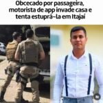 Obcecado por passageira, motorista de app invade casa e tenta estuprá-la em Itajaí