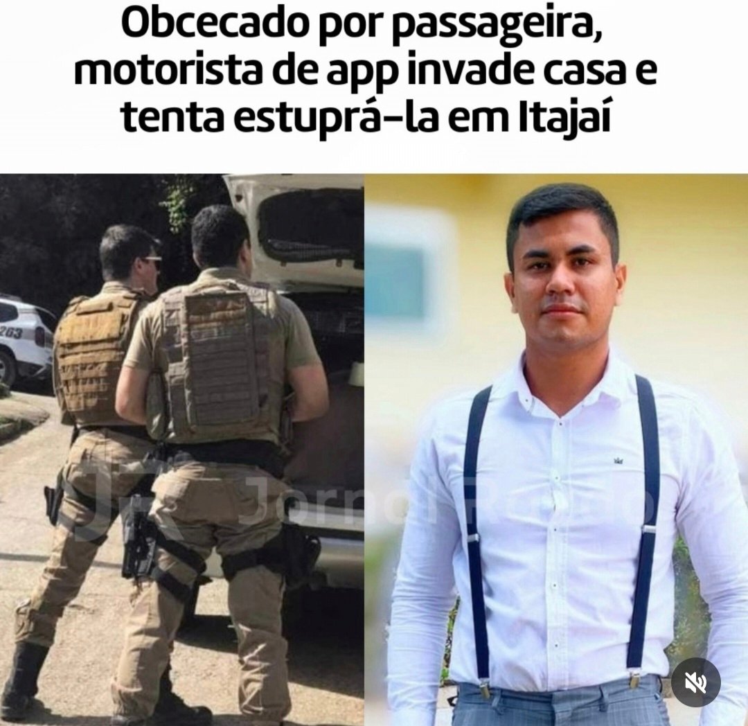 Obcecado por passageira, motorista de app invade casa e tenta estuprá-la em Itajaí