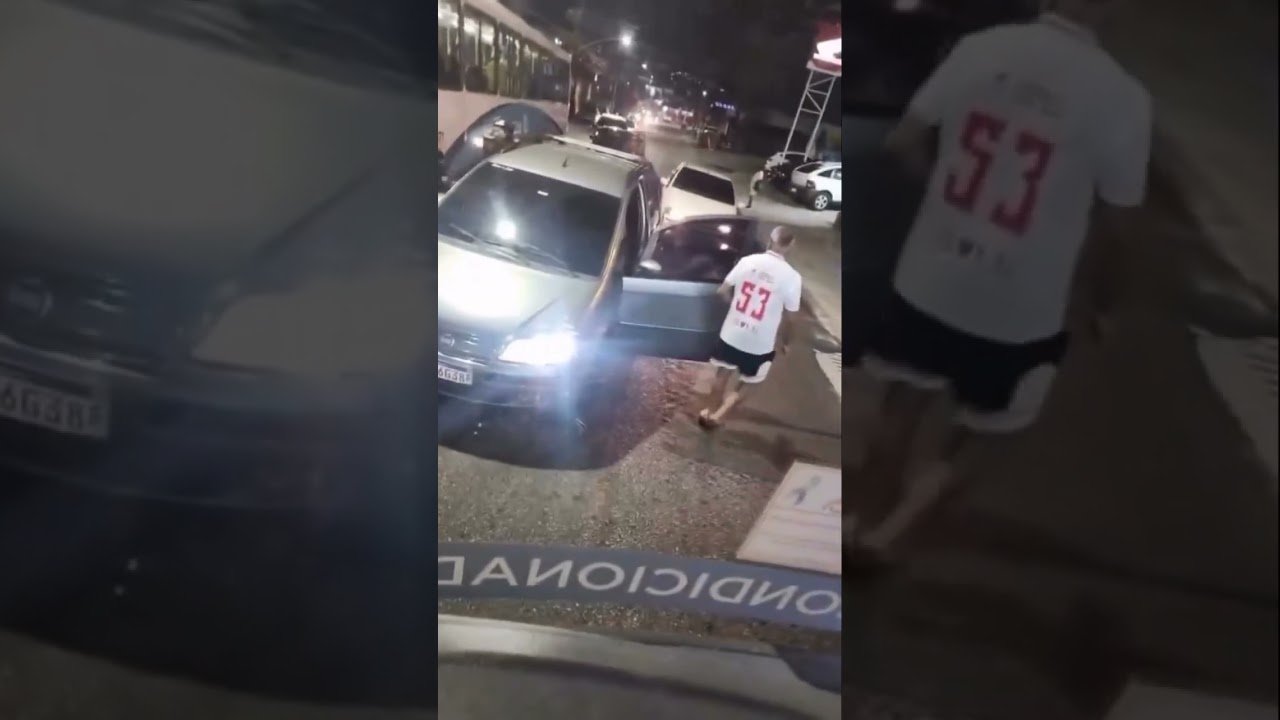 INACREDITÁVEL! Onde vamos parar com a falta de paciência e respeito no trânsito?