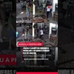 FILHO É FLAGRADO AGREDINDO A PRÓPRIA MÃE E DESTRUINDO O RESTAURANTE DELA EM ALAGOAS!