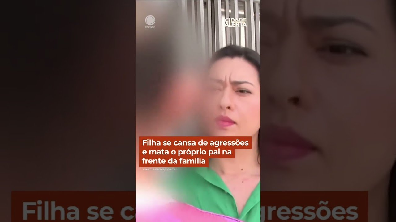 Filha se cansa de agressões e mata o próprio pai na frente da família !