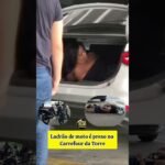 Ladrões de moto foram presos em flagrante no estacionamento do Carrefour da Torre em Recife!