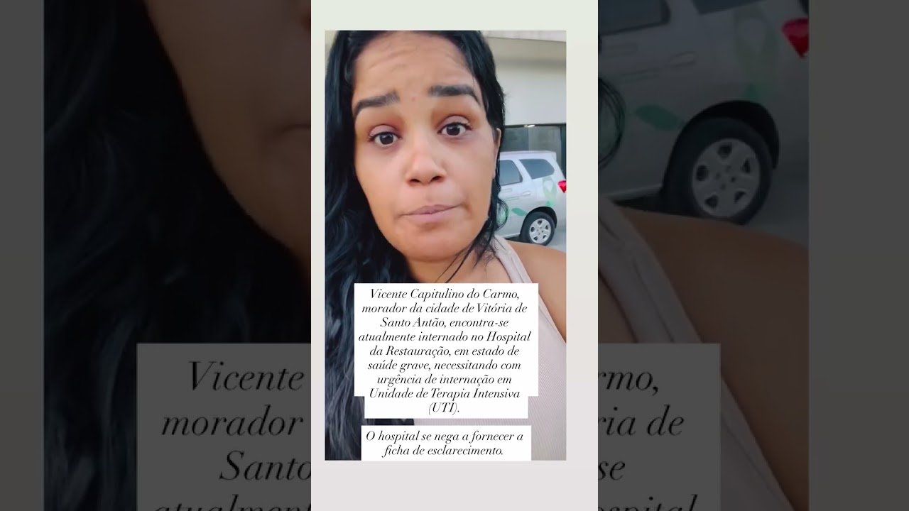 Mulher faz graves denúncias contra o hospital da Restauração em Recife!