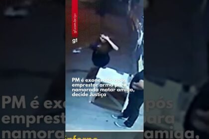 PM é exonerado após emprestar arma para Nio coatal namorada matar amiga, decide Justiça !