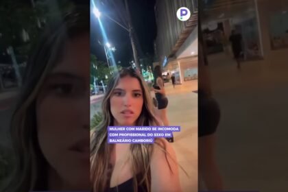 MULHER COM MARIDO SE INCOMODA COM JOVENS DO JOB EM BALNEÁRIO CAMBORIÚ !