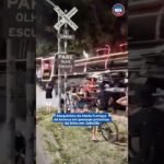 Maquinista da Maria Fumaça dá bronca em pessoas próximasda linha em Joinville!