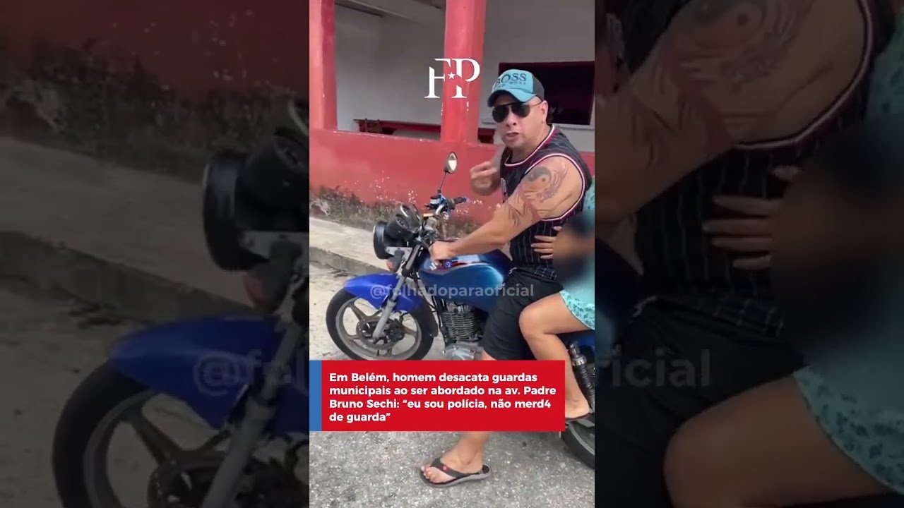 Homem finge ser policial e desacata guardas municipais no Pará !