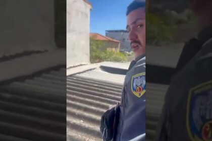 Assaltante foi preso em flagrante dentro de caixa d’água no Espírito Santo !