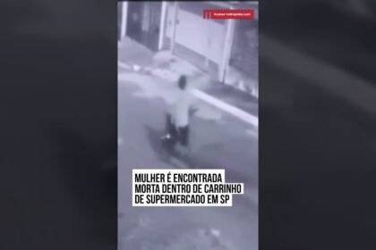 MULHER É ENCONTRADA MORTA DENTRO DE CARRINHO DE SUPERMERCADO