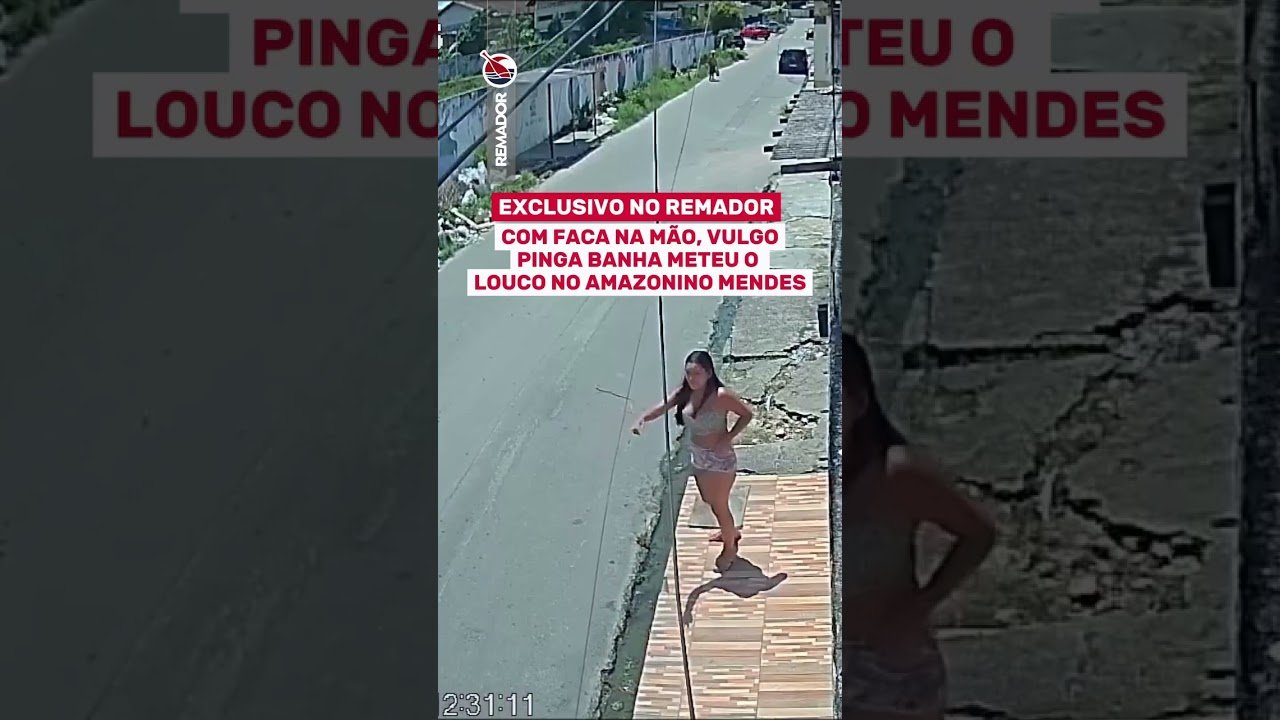 Homem armado de faca rouba celular de jovem em Manaus!