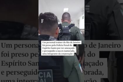 Personal trainer é preso no Espírito Santo por perseguir e ameaçar ex-namorada
