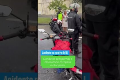 urgenteoficial Motorista PCD sem as pernas e bêbado causa acidente grave de trânsito, que deixou um motociclista ferido !