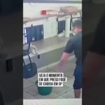 VEJA O MOMENTO EM QUE PRESO FOGE DE CADEIA EM SP