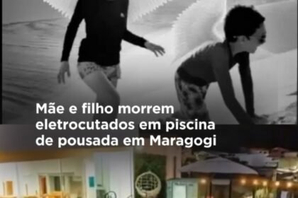 Mãe e filho morrem eletrocutados em piscina de pousada em Maragogi