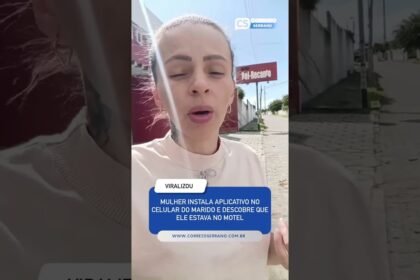 MULHER INSTALA APLICATIVO NO CELULAR DO MARIDO E DESCOBRE QUE ELE ESTAVA NO MOTEL