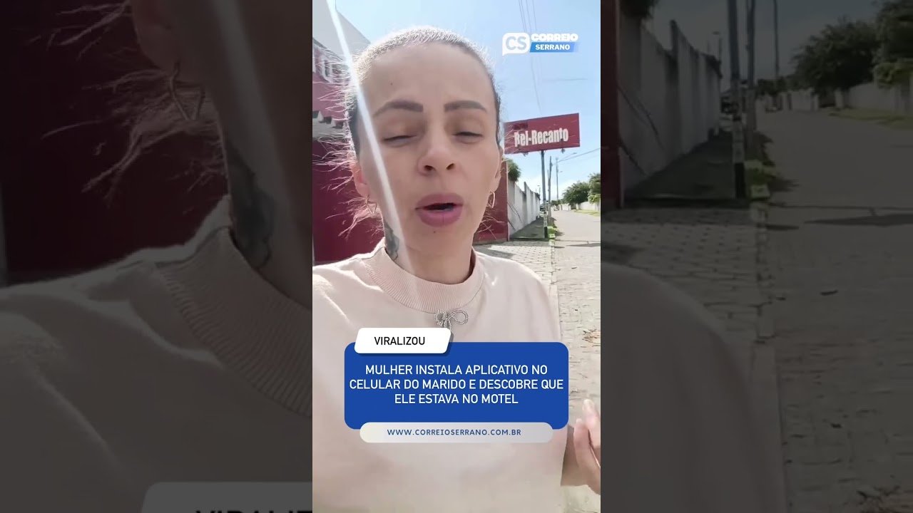 MULHER INSTALA APLICATIVO NO CELULAR DO MARIDO E DESCOBRE QUE ELE ESTAVA NO MOTEL