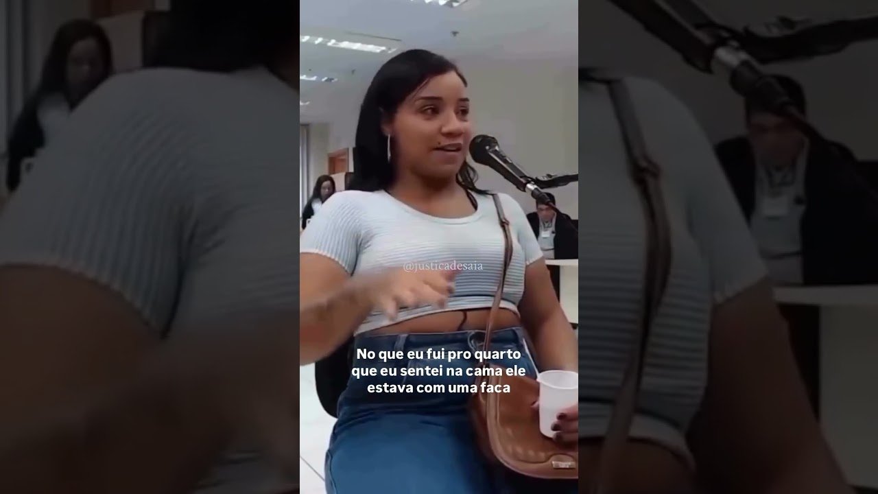 Veja o relato dessa jovem que sofreu uma tentativa de feminicídio, praticada pelo ex-marido que não aceitava o fim do relacionamento! Ela levou uma facada nas partes íntimas