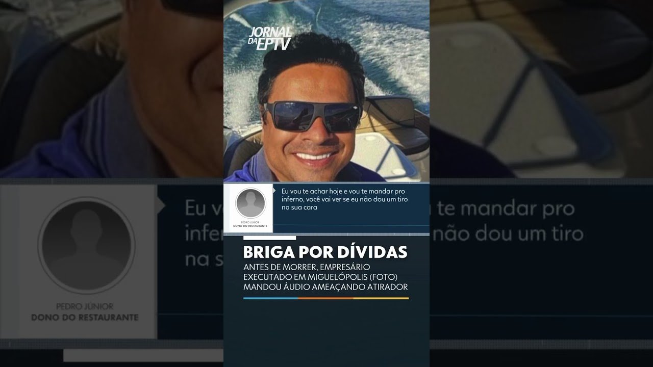 Nunca ameaçe ninguém! ANTES DE SER EXECUTADO EM MIGUELÓPOLIS VÍTIMA ENVIOU ÁUDIO AMEAÇANDO O ASSASSINO.