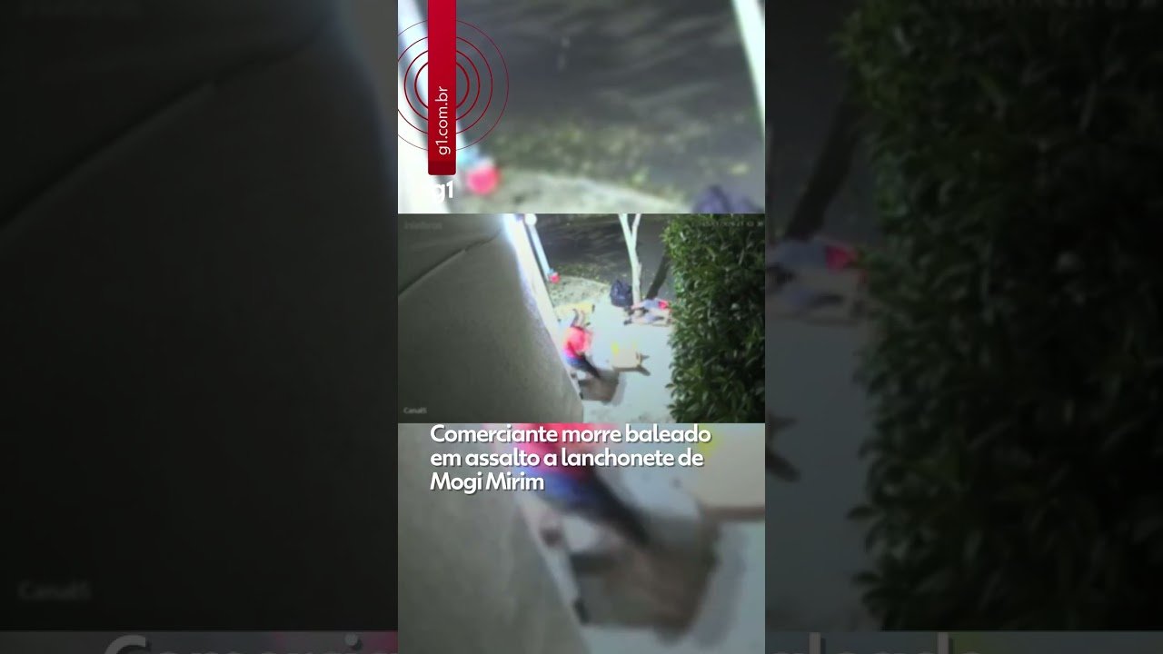 Comerciante morre baleado em assalto a lanchonete de Mogi Mirim !