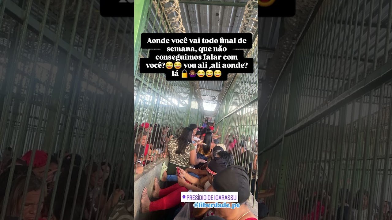Essa é a realidade das visitas no presídio de Igarassu !