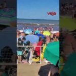 Um “mini tsunami” na costa Argentina, causou a morte de um homem de 29 anos e feriu 35 pessoas.