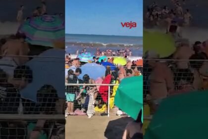 Um “mini tsunami” na costa Argentina, causou a morte de um homem de 29 anos e feriu 35 pessoas.