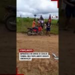 CORRIDA DE CAVALOS TERMINA COM HOMEM ATROPELADO !