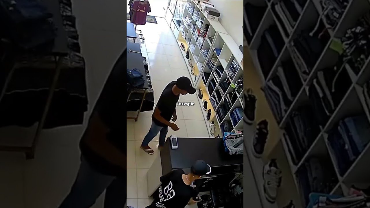 VENDOR ESCAPA DA MORTE APÓS SE ESQUIVAR DE TIRO E PISTOLA DEASSASSINO ENGSGAR! Ele estar vivo é um milagrede Deus!