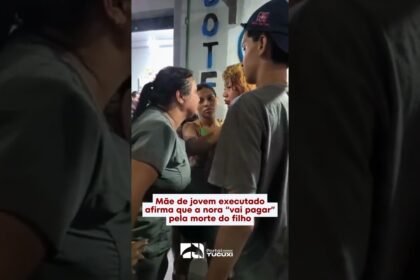 Mãe de jovem executado afirma que a nora “vai pagar” pela morte do filho!