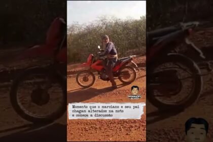 Discussão por causa de invasão de terra termina com morte de pai e filho ! Os dois foram alvejados com diversos disparos de arma de fogo.