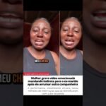 Mulher grava vídeo emocionada mandando indireta para o ex-marido após ele arrumar outra companheira !