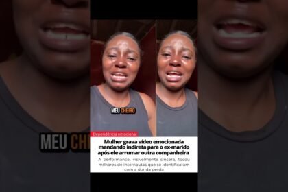 Mulher grava vídeo emocionada mandando indireta para o ex-marido após ele arrumar outra companheira !