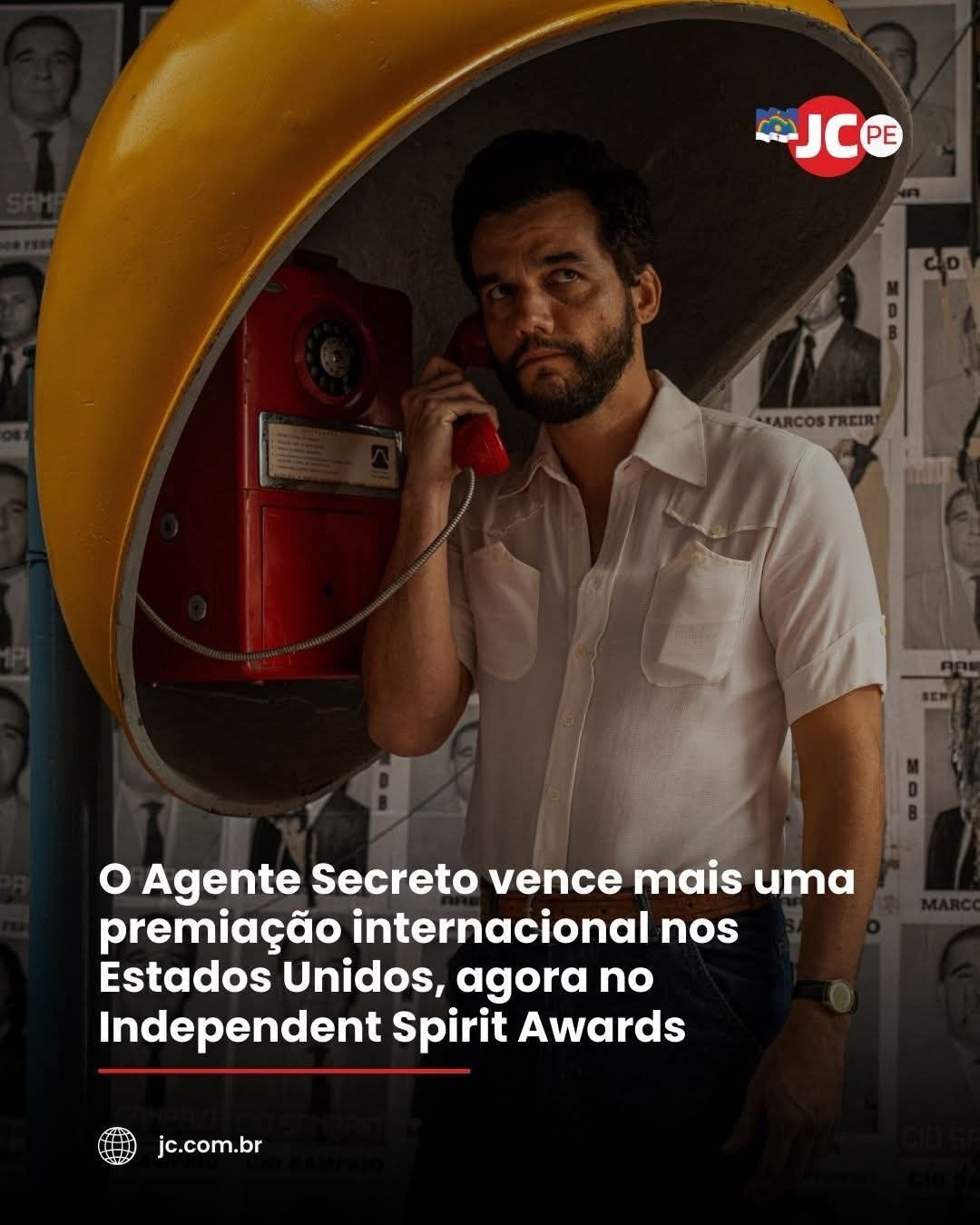 O Agente Secreto vence mais uma premiação internacional nos Estados Unidos, agora no Independent Spirit Awards