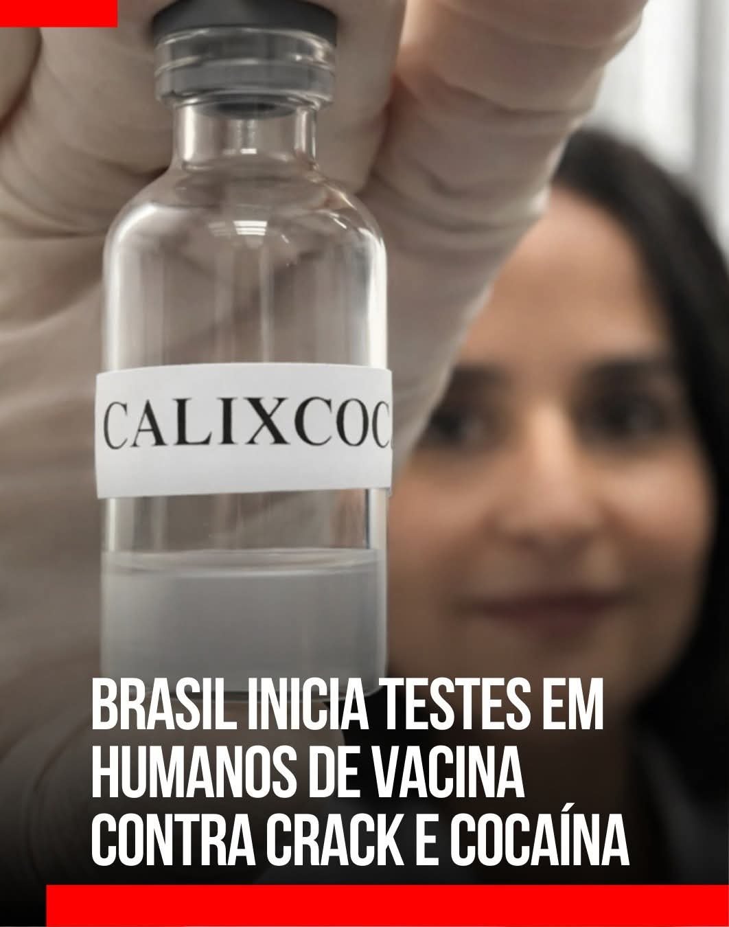 BRASIL INICIA TESTES EM HUMANOS DE VACINA CONTRA CRACK E COCAÍNA