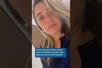 Mulher denuncia abuso sexual dentro de ônibus da linha Cabo- Ipojuca e alerta sobre suspeito