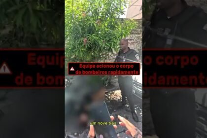 Perseguição policial, termina com traficante baleado no Rio de Janeiro! Parecia cena de filme de ação.
