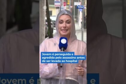 Jovem é perseguida e agredida pelo assassino antes de ser levada ao hospital !