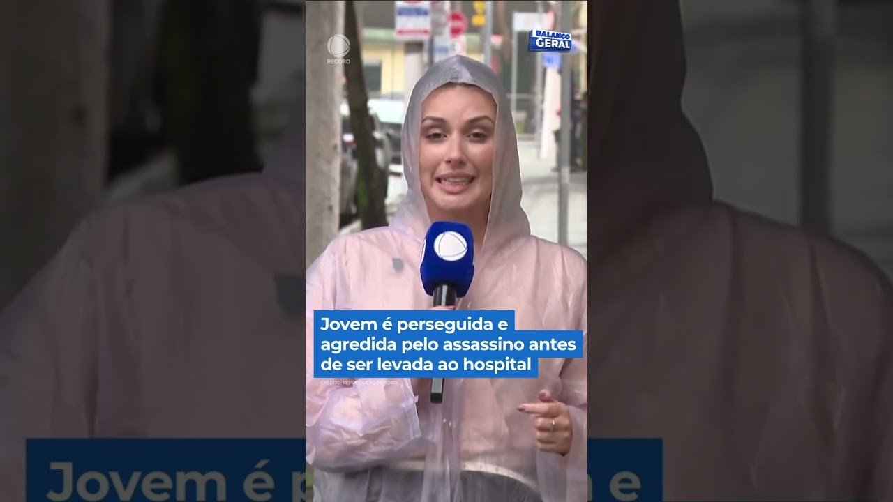 Jovem é perseguida e agredida pelo assassino antes de ser levada ao hospital !