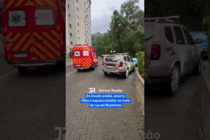 Mulher é espancada e arrastada na rua pelo ex após filho ser mantido em cárcere privado em Santa Catarina!