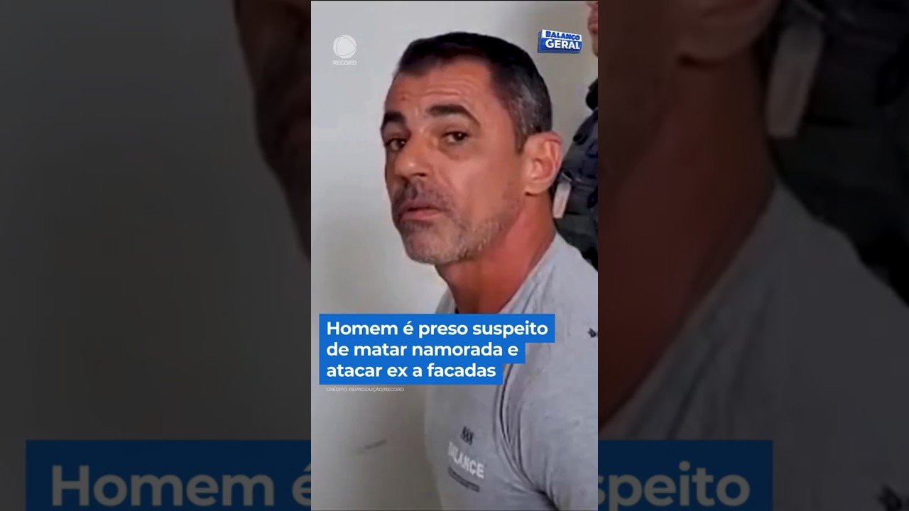 Homem é preso após matar a namorada e tentar matar a ex-mulher com várias facadas em São Paulo!