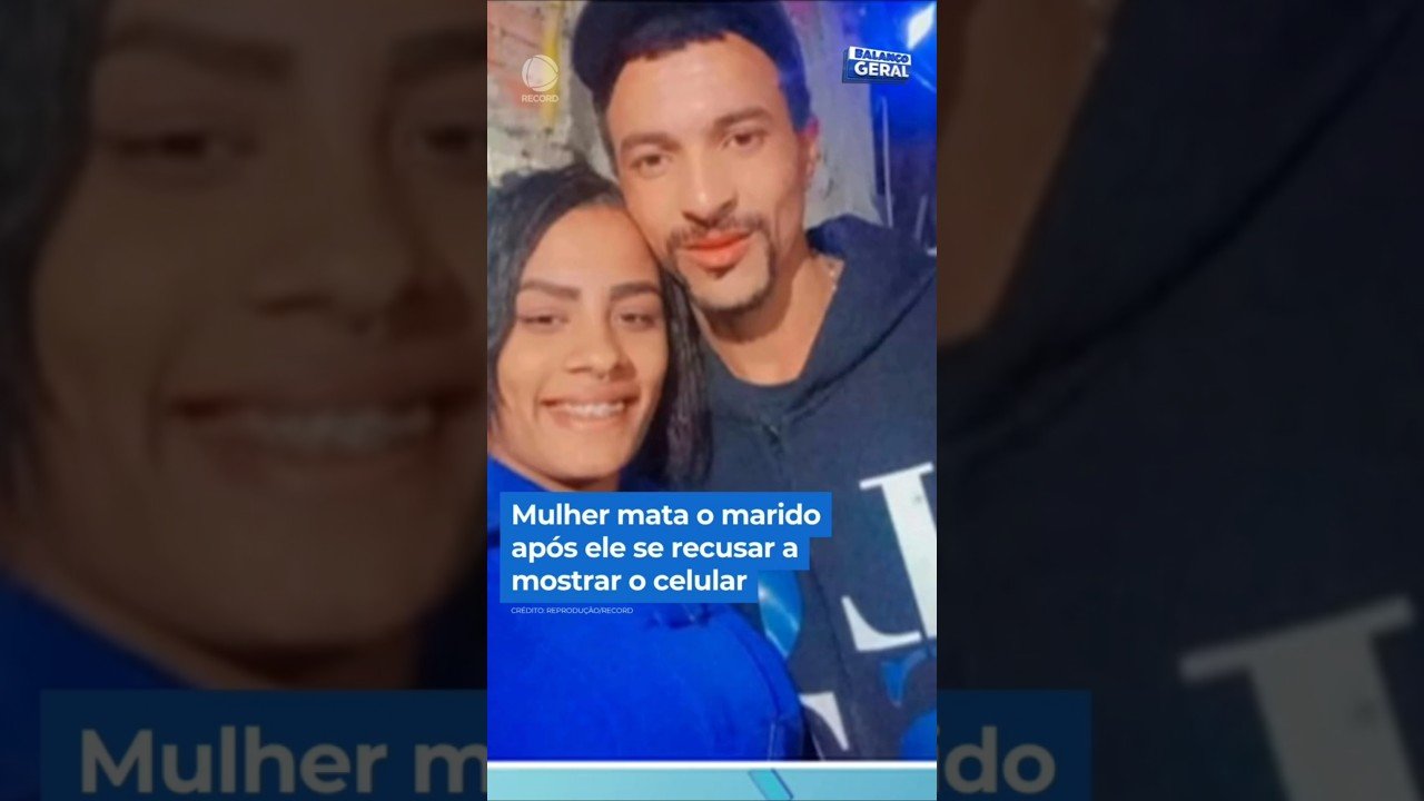 Mulher mata o marido após ele se recusar a mostrar o celular !