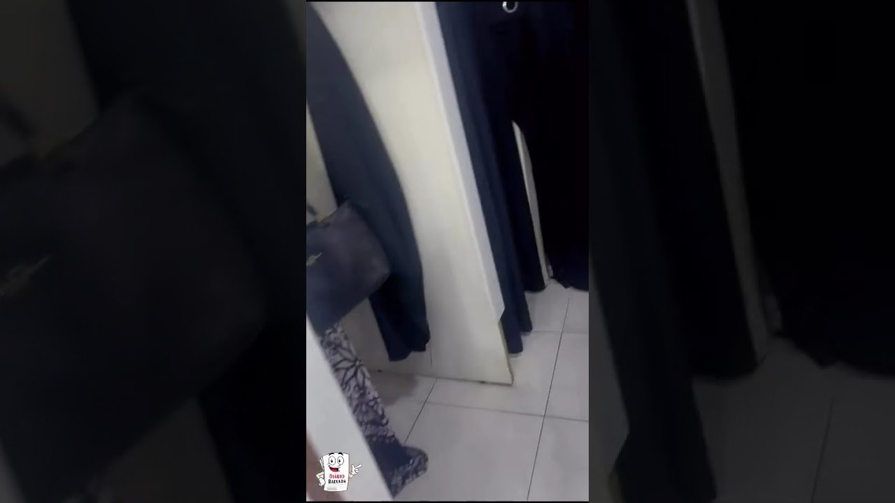 Grávida de oito meses foi flagrada roubando várias roupas de loja no Rio de Janeiro!