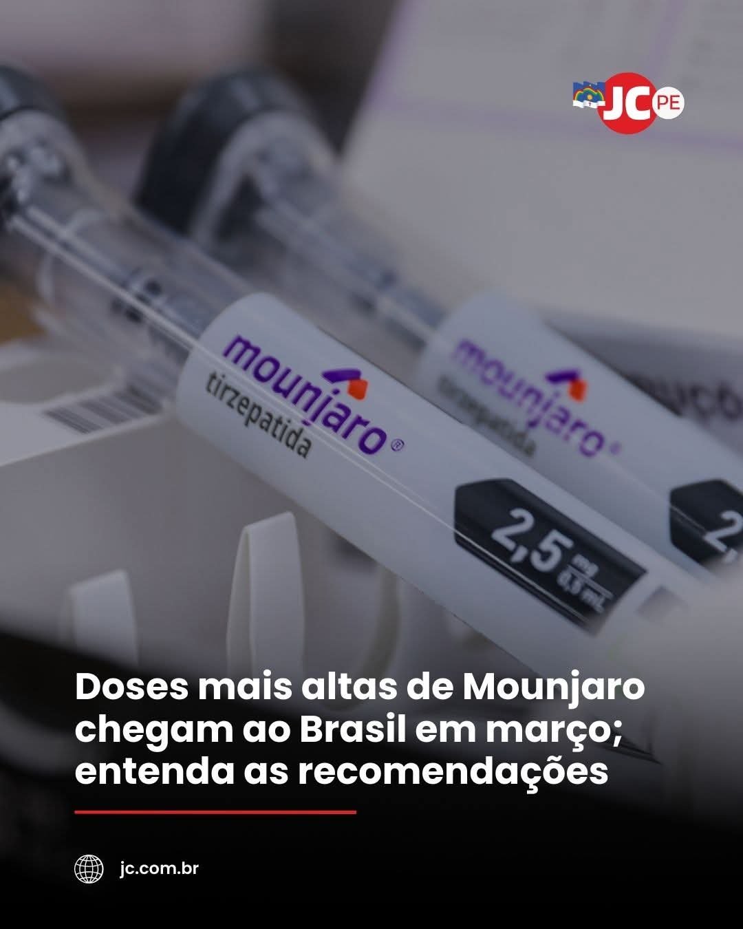 Doses mais altas de Mounjaro chegam ao Brasil em março; entenda as recomendações