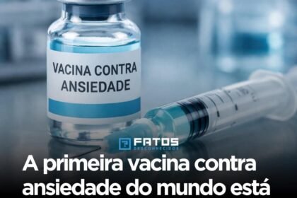 A primeira vacina contra ansiedade do mundo está sendo desenvolvida